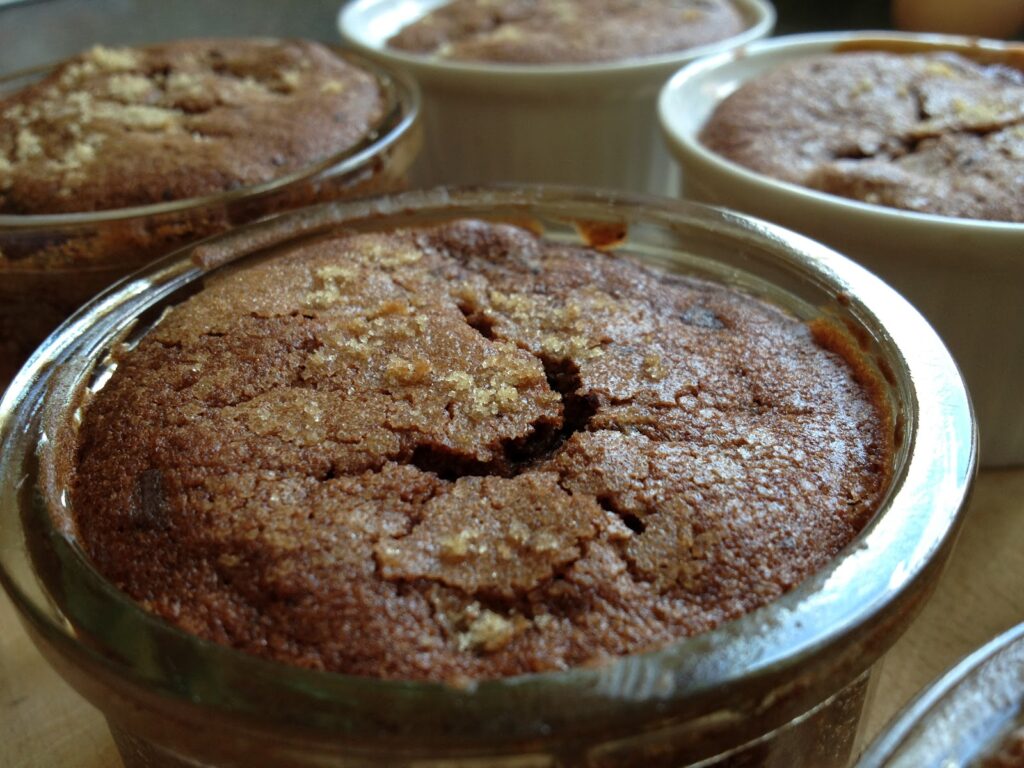 Rhubarb and Chocolate pudding recipe