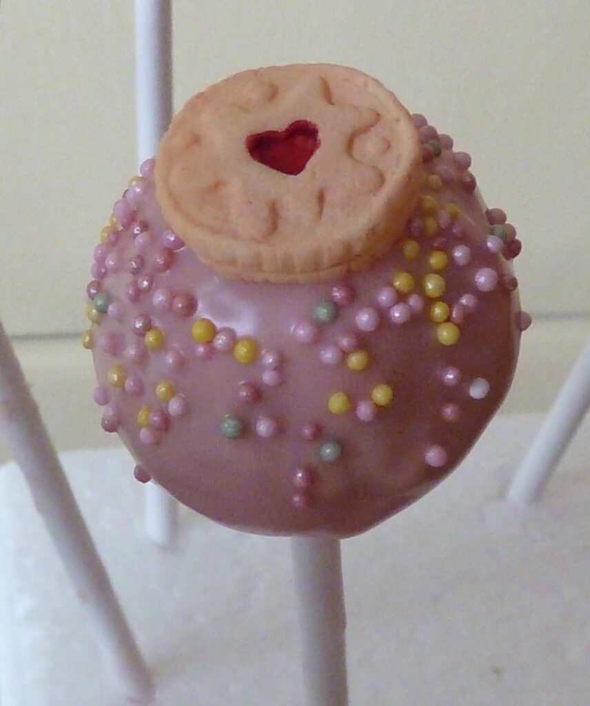 Cake Pops Jammy Dodger Cake Pops Jammy Dodger