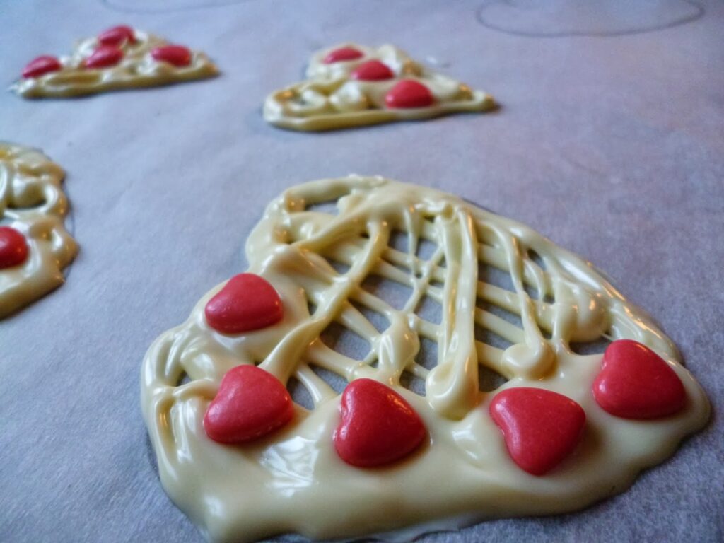 melting chocolate chocolate moulds