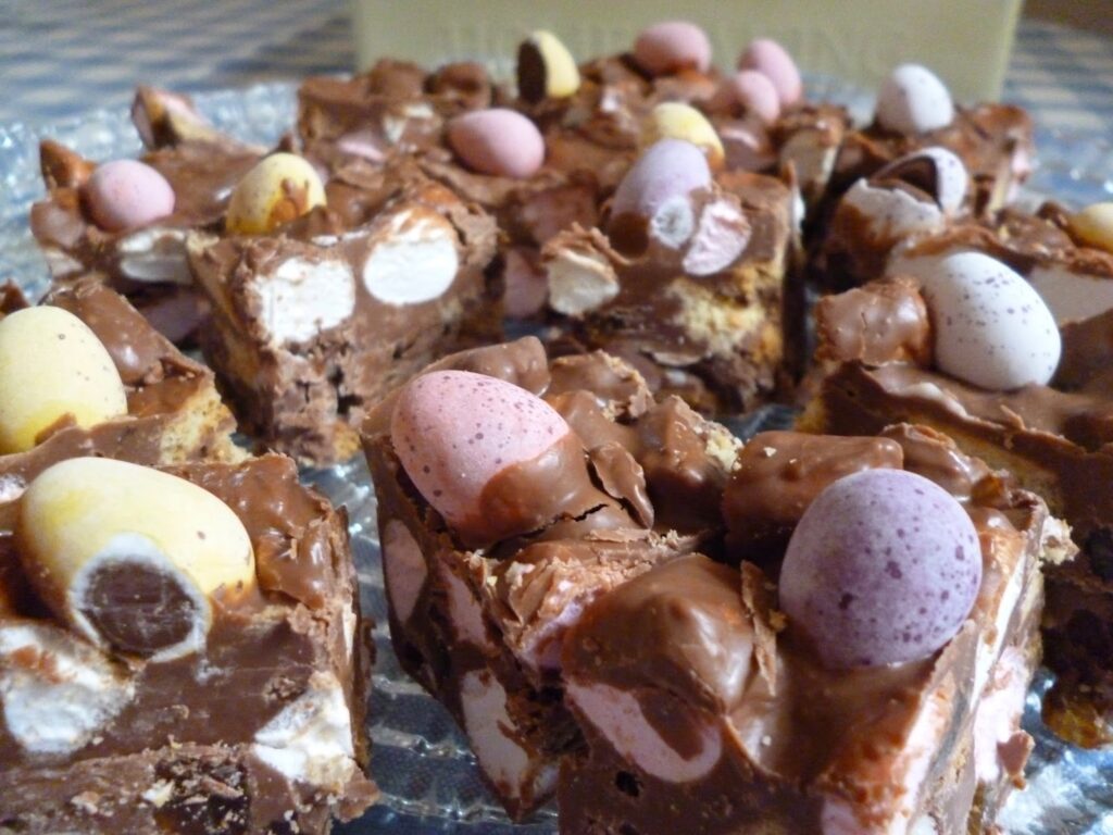 Mini Eggs Rocky Road