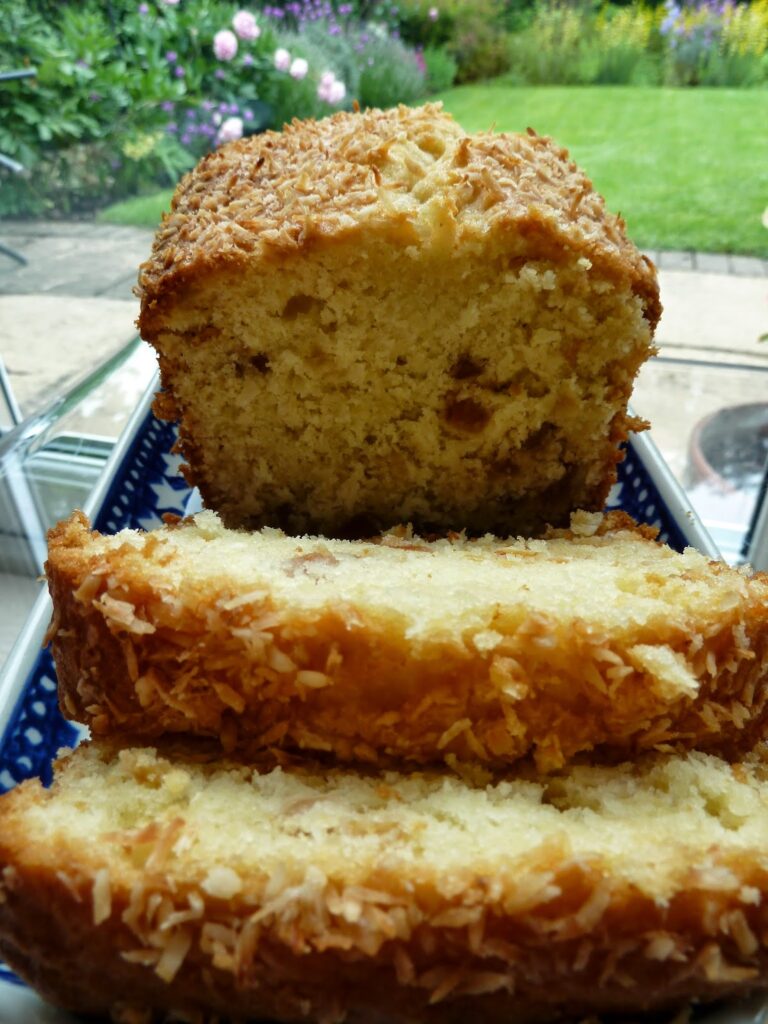 Coconut and Cherry Cake Recipe