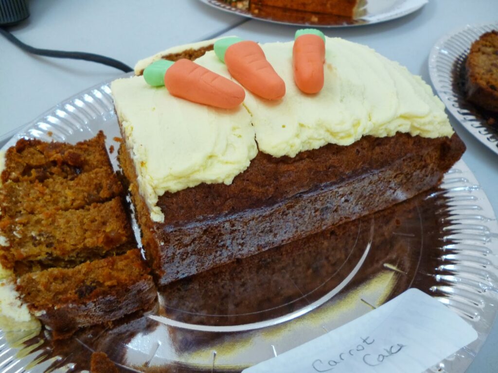 Carrot Cake for Macmillan Decorate Carrot Cake