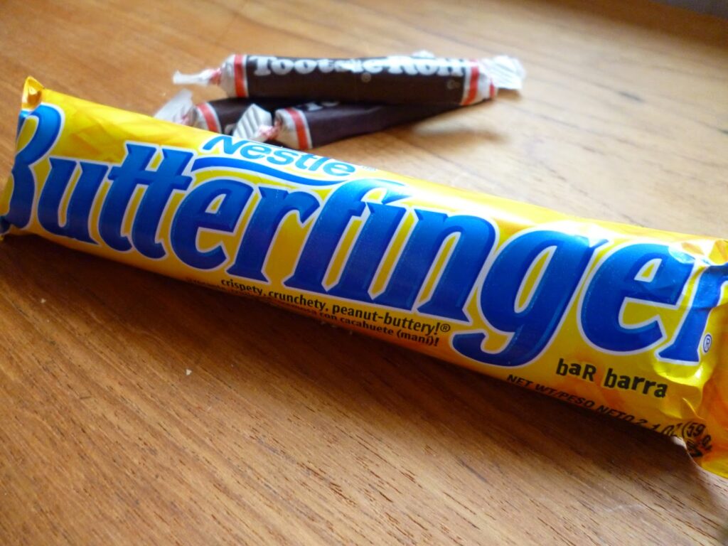 Butterfinger chocolate candy bar Butterfinger chocolate candy bar