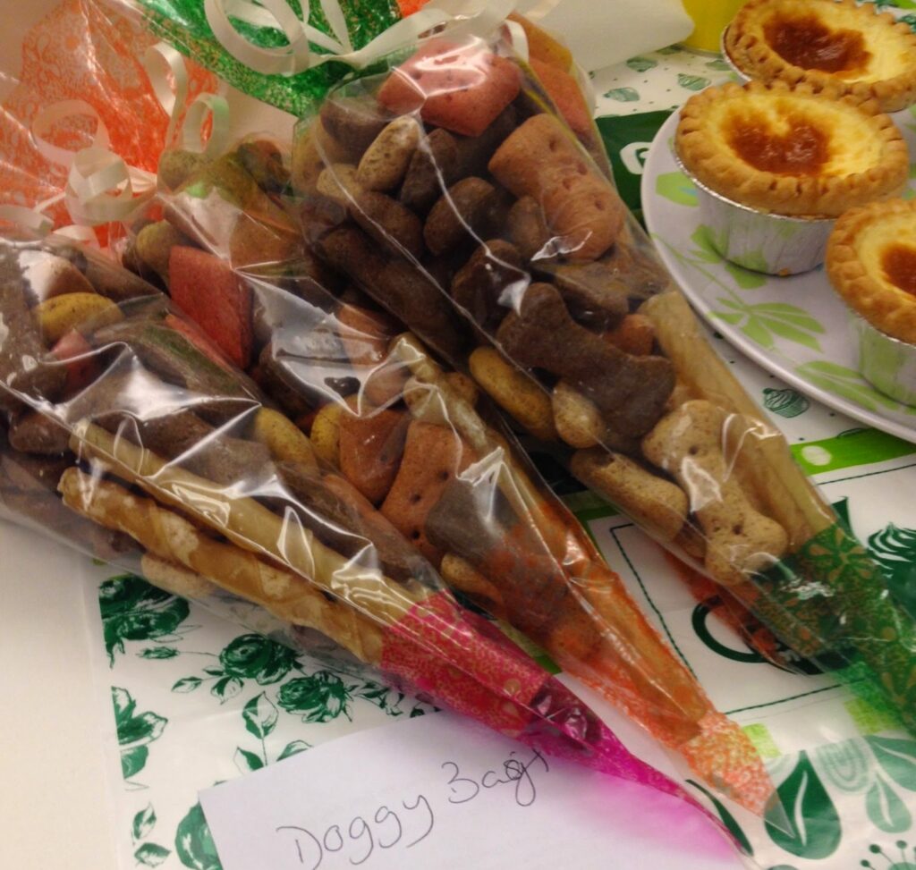 Dog biscuits for macmillan