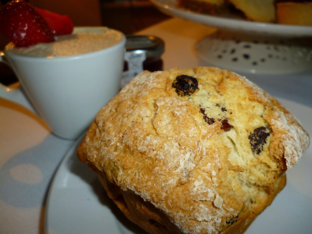 Scones and Cream at Ox Pasture Hall Hotel Scones and Cream at Ox Pasture Hall Hotel