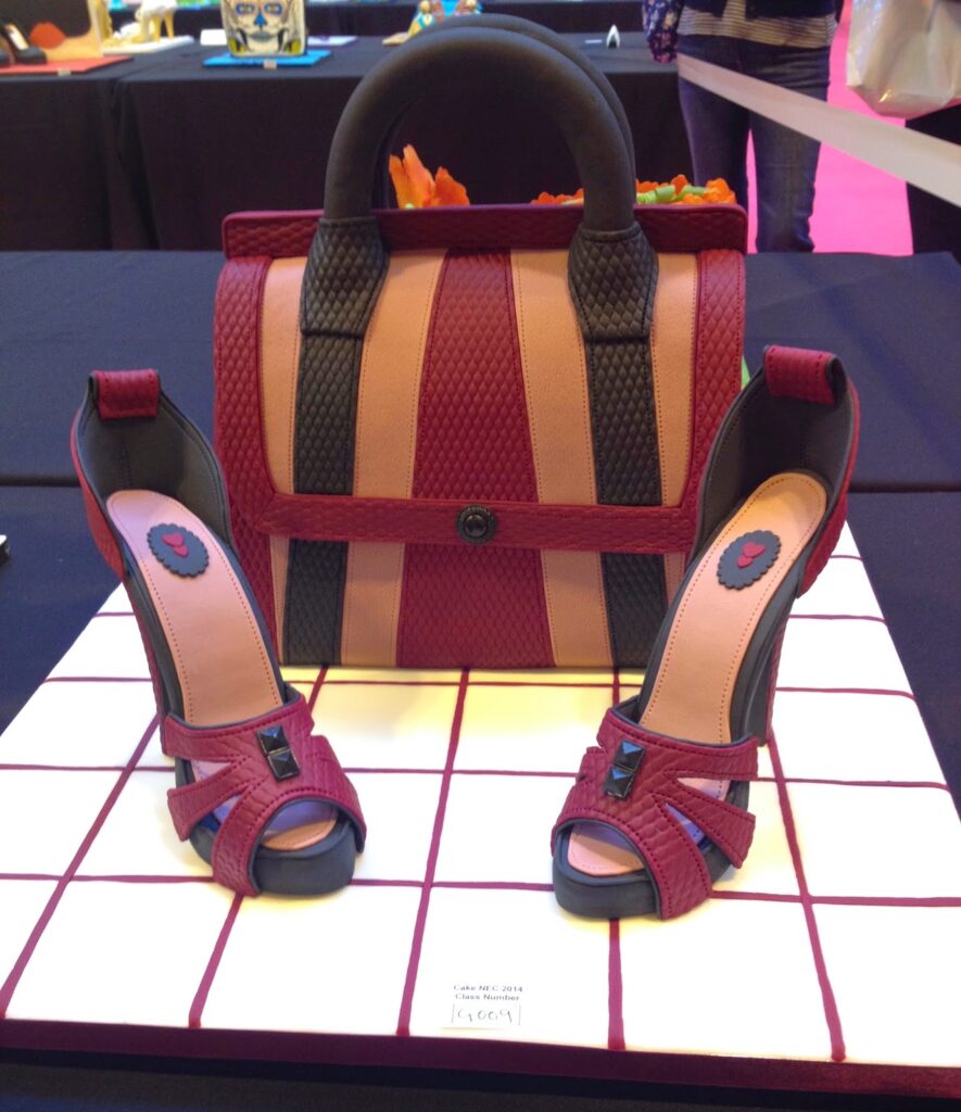 Shoe and Handbag Cake Shoes and Handbag Cake