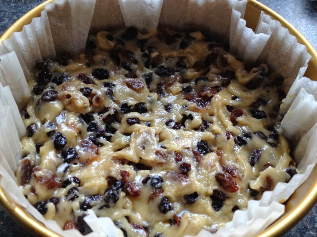 Easy Fruit Cake Recipe made with Oil