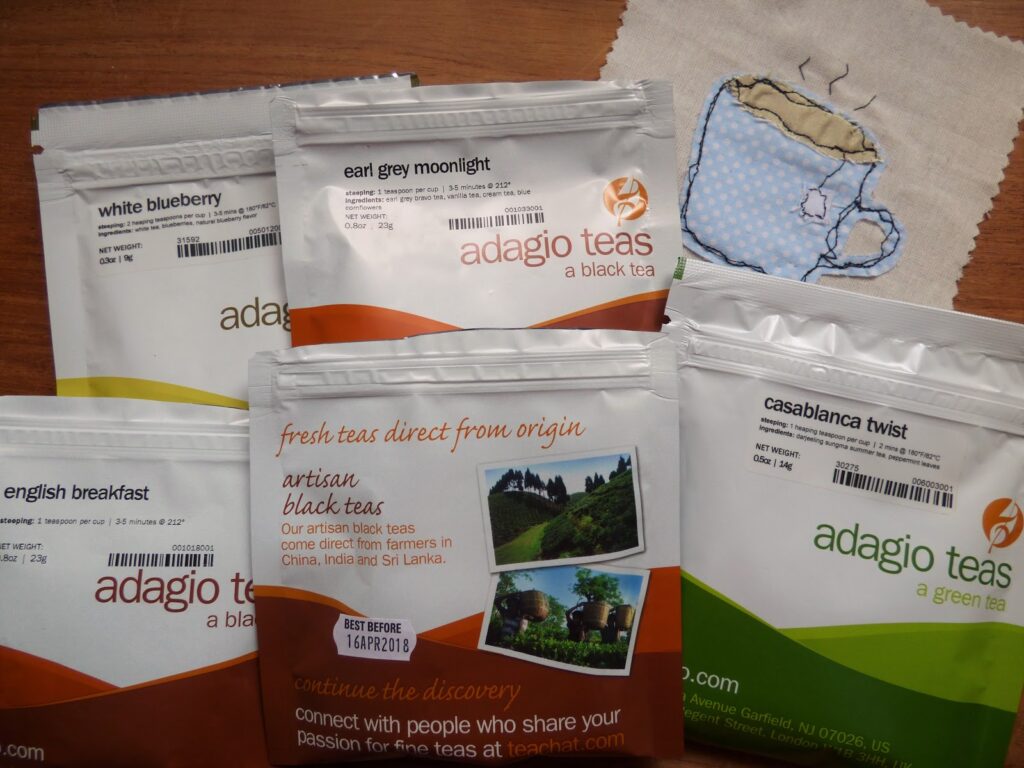 Loose tea selection Adagio Teas Loose tea selection Adagio Teas