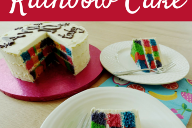 Rainbow Tie Dye Cake Recipe