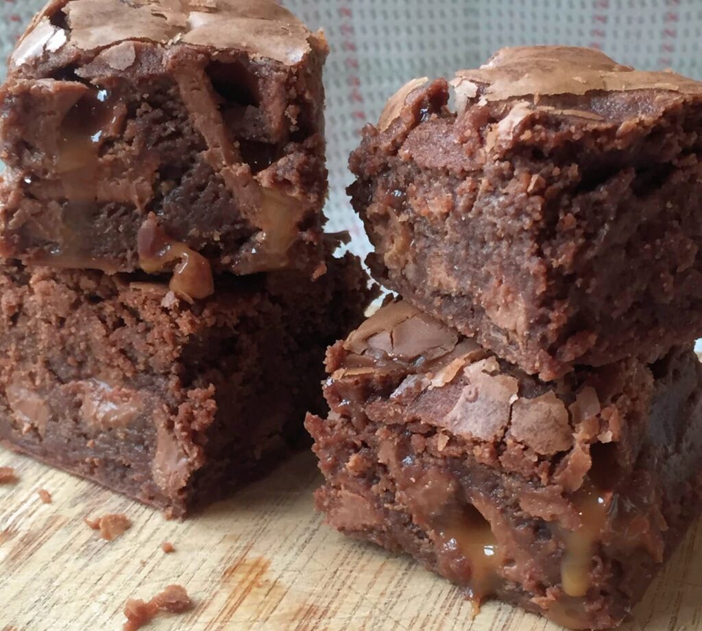 Easy Chocolate Caramel Brownies Recipe Easy Chocolate Caramel Brownies Recipe